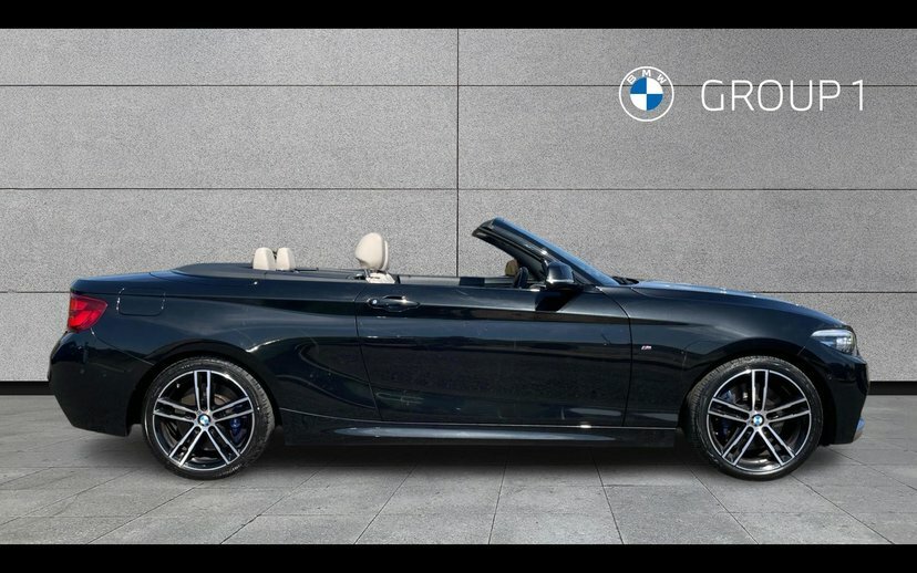 BMW 2 Series 218I M Sport Convertible Black #3