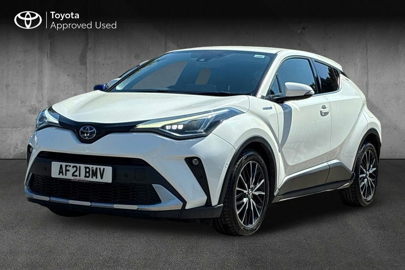 Toyota C-Hr 1.8 Vvt-h Gpf Excel Suv Hybrid Cvt 122 White #3