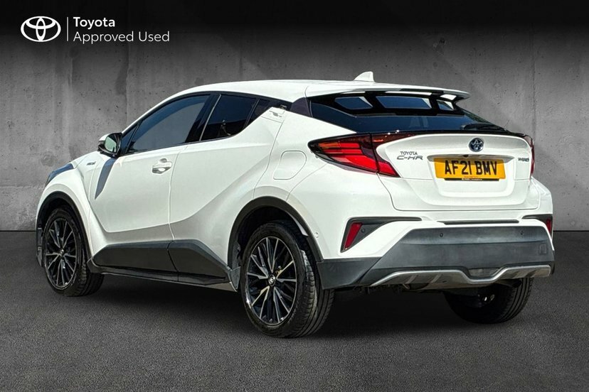 Toyota C-Hr 1.8 Vvt-h Gpf Excel Suv Hybrid Cvt 122 White #4