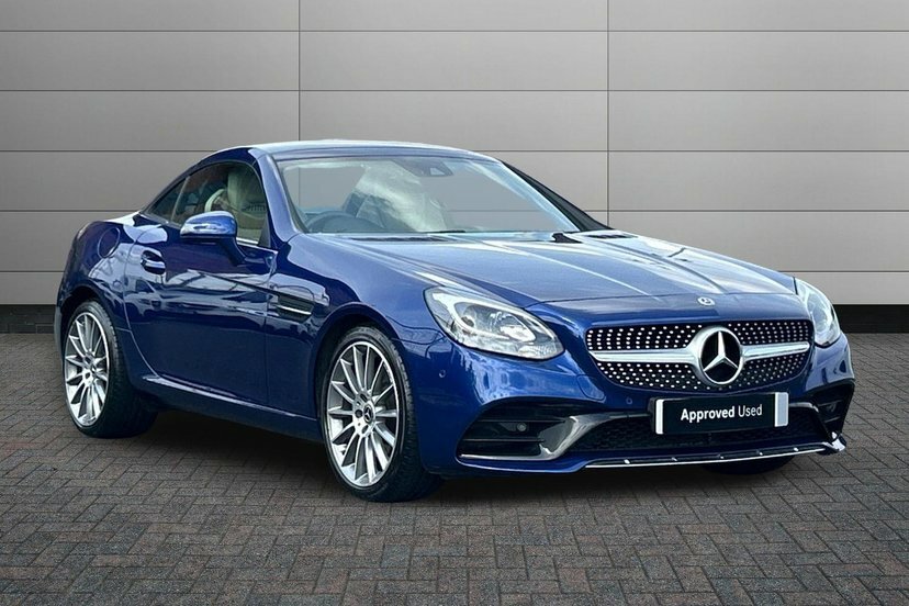 Mercedes-Benz SLC 2.0 Slc200 Amg Line Convertible G-troni Blue