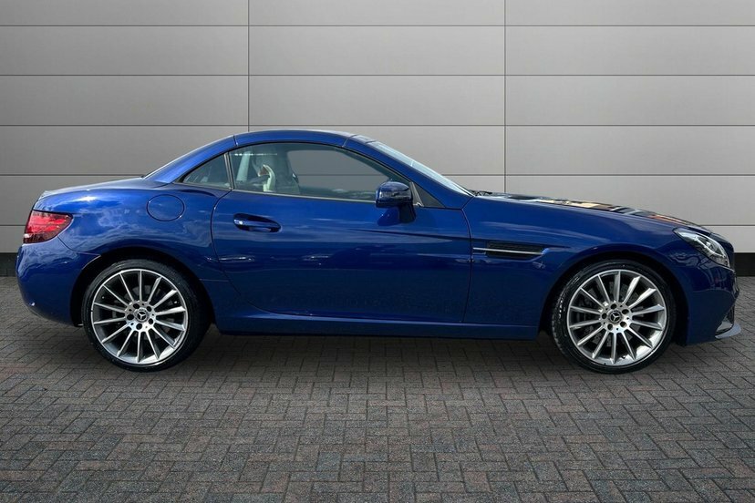 Mercedes-Benz SLC 2.0 Slc200 Amg Line Convertible G-troni Blue #3