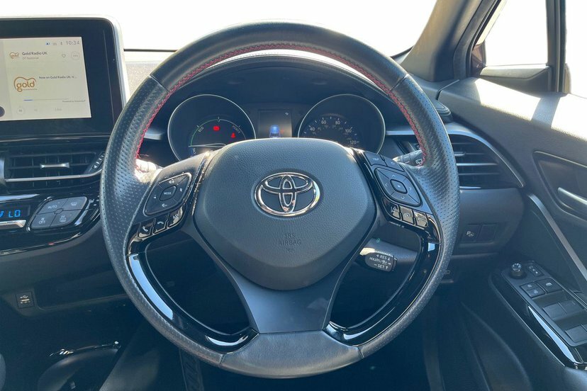 Toyota C-Hr 1.8 Vvt-h Excel Cvt Euro 6 Ss White #8