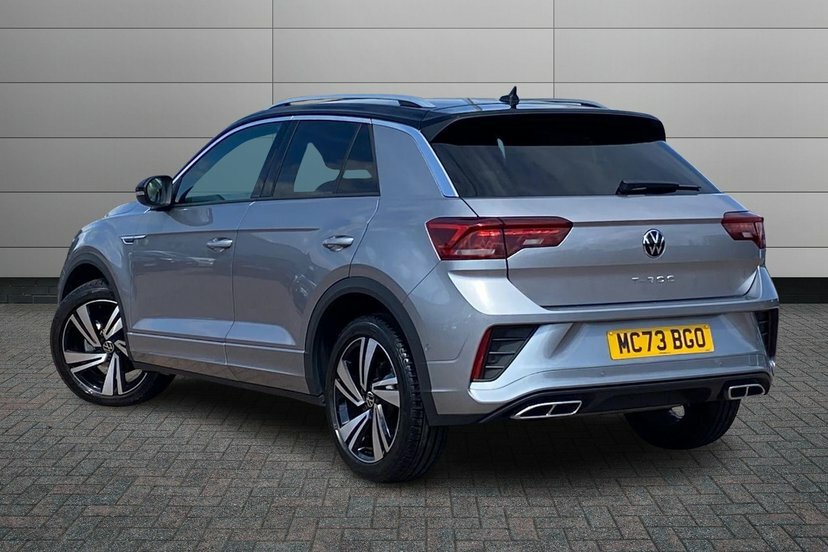 Volkswagen T-Roc 1.5 Tsi R-line Suv 150 Ps Silver #3