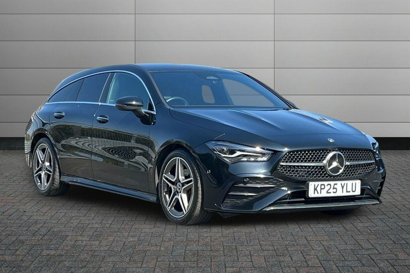 Mercedes-Benz CLA Class Cla180h Mhev Amg Line Executive Shooting Brake Black
