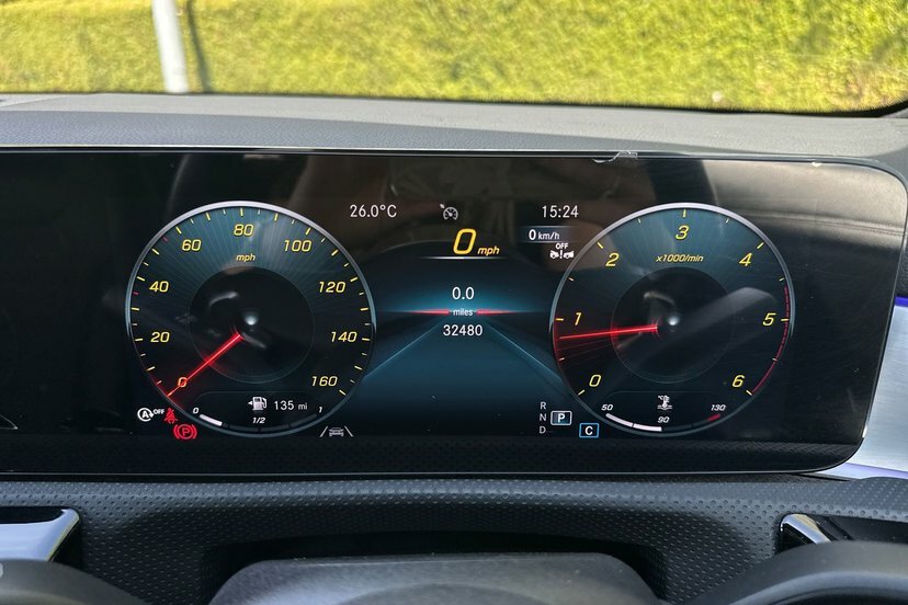 Mercedes-Benz CLA Class Cla220d Amg Line Executive Coupe Blue #6