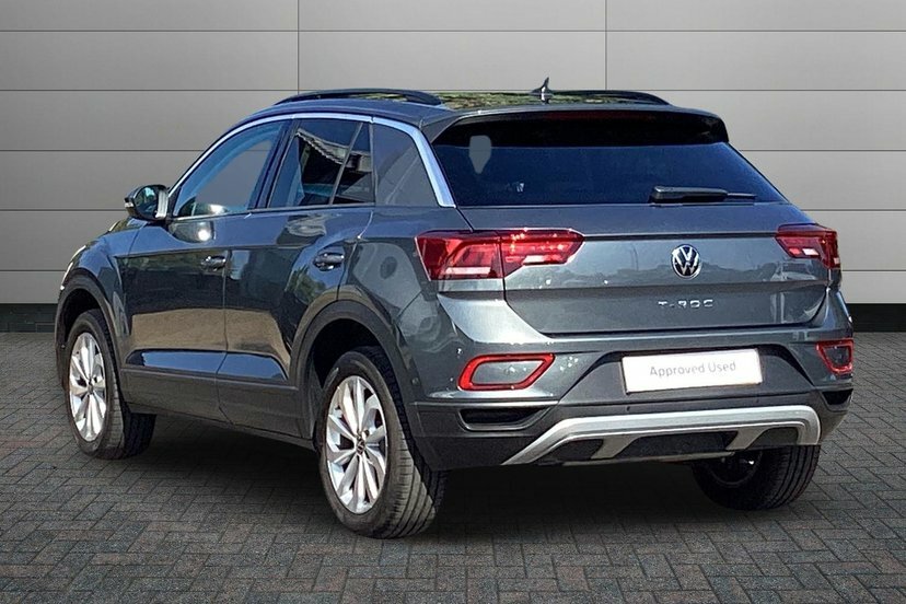 Volkswagen T-Roc 1.5 Tsi Match Suv Dsg 150 Ps Grey #3