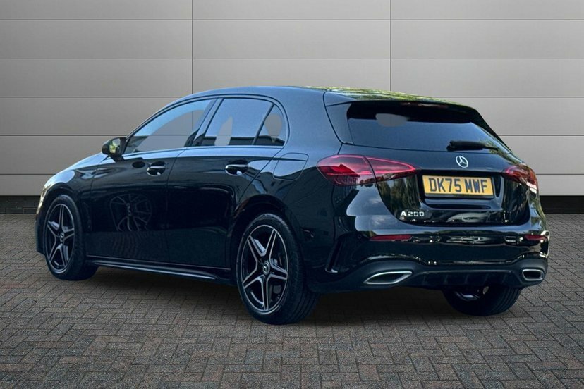 Mercedes-Benz A Class 1.3 A200h Mhev Amg Line Executive Hatchback Black #2