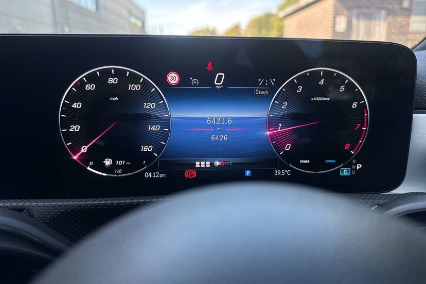 Mercedes-Benz A Class 1.3 A200h Mhev Amg Line Executive Hatchback Black #6