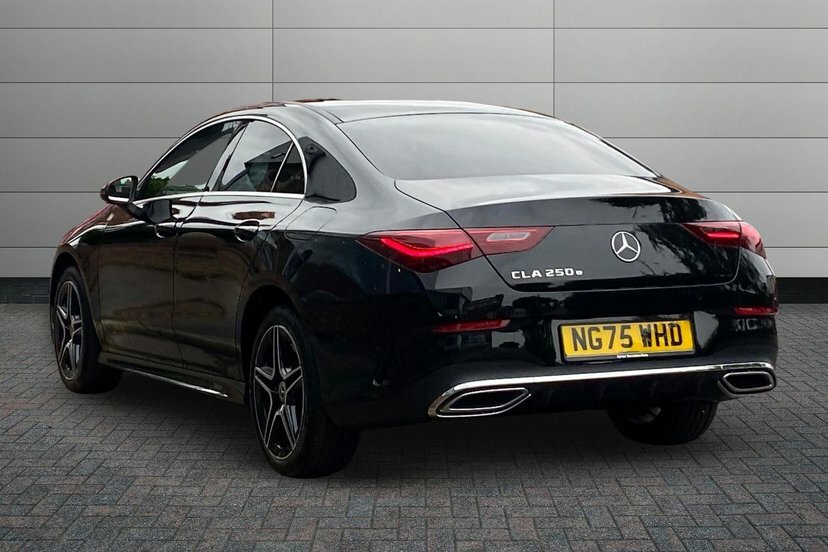 Mercedes-Benz CLA Class 1.3 Cla250e 15.6Kwh Amg Line Executive Coupe Black #2