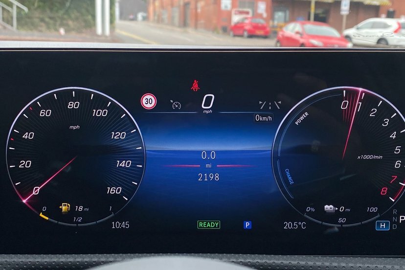 Mercedes-Benz CLA Class 1.3 Cla250e 15.6Kwh Amg Line Executive Coupe Black #6