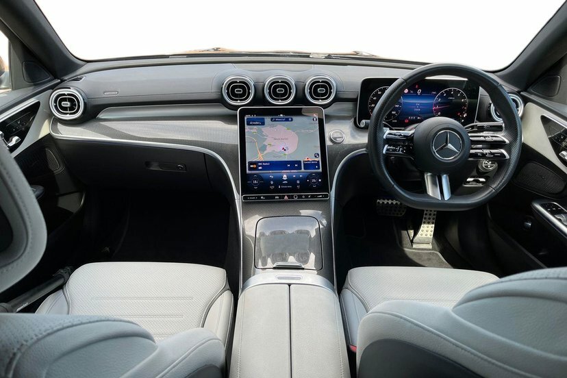 Mercedes-Benz C Class C300 Amg Line Premium Pan Roof 9G-tronic Black #7