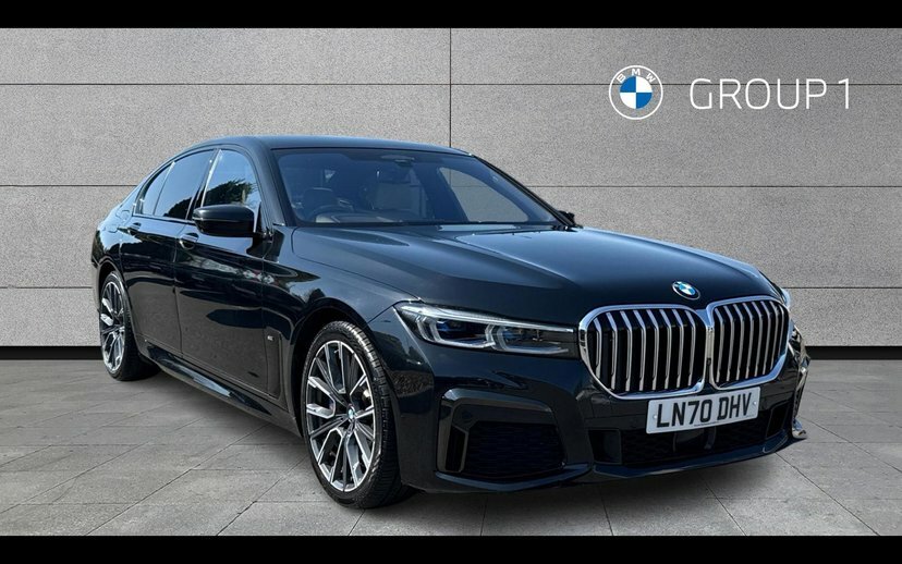 BMW 7 Series 740D Xdrive M Sport Saloon Black
