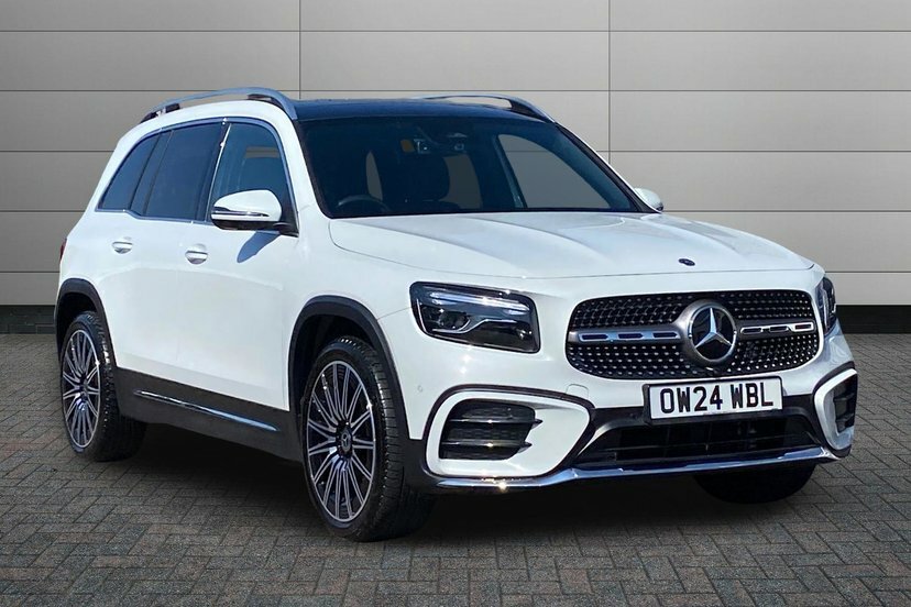 Mercedes-Benz GLB Class 1.3 Glb200h Mhev Amg Line Premium Plus Suv P White