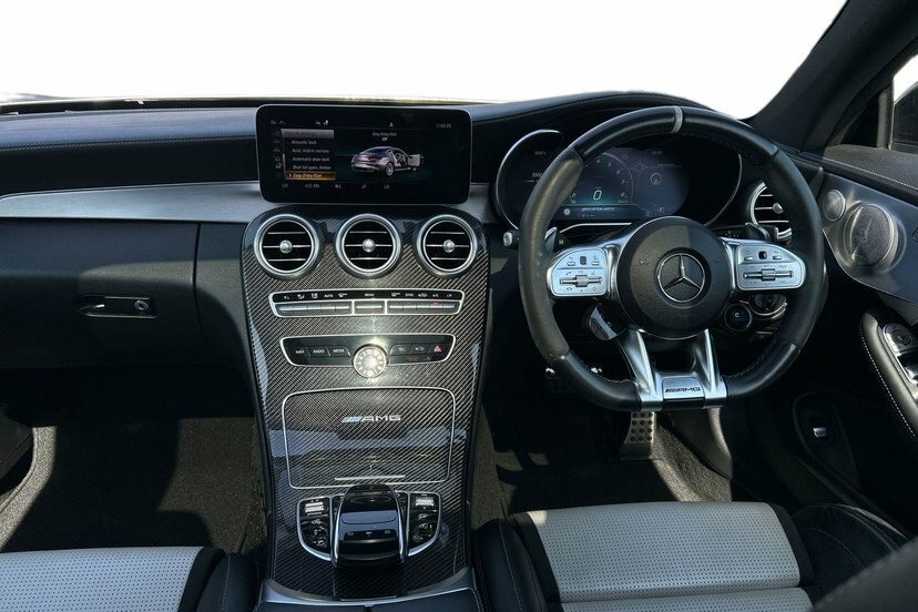 Mercedes-Benz C Class 2.0 C300 Amg Line Coupe G-tronic Euro White #7
