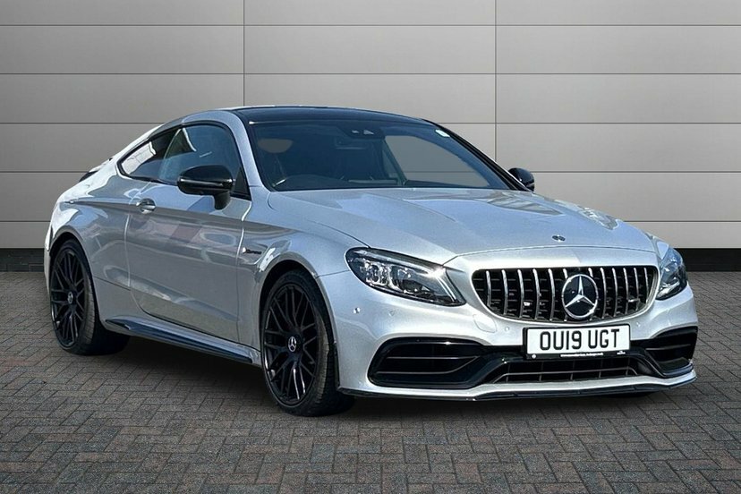 Mercedes-Benz C Class 4.0 C63 V8 Biturbo Amg S Premium Plus Coupe Silver
