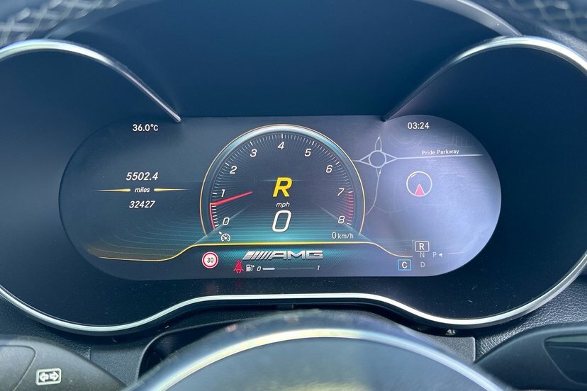 Mercedes-Benz C Class 4.0 C63 V8 Biturbo Amg S Premium Plus Coupe Silver #6