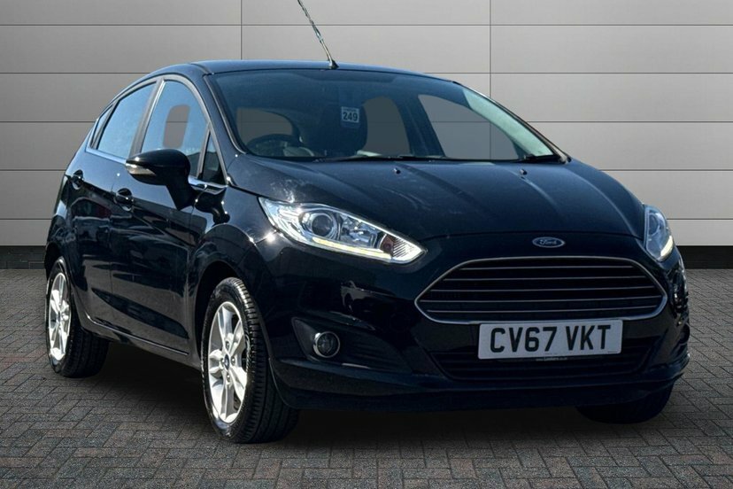 Ford Fiesta 1.0T Ecoboost Zetec Hatchback 1 Black