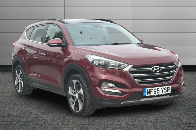 Hyundai Tucson Hyundai Tucson 2.0 Crdi Blue Drive Premium Suv Blue #1