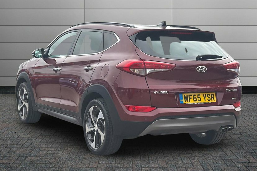 Hyundai Tucson Hyundai Tucson 2.0 Crdi Blue Drive Premium Suv Blue #3