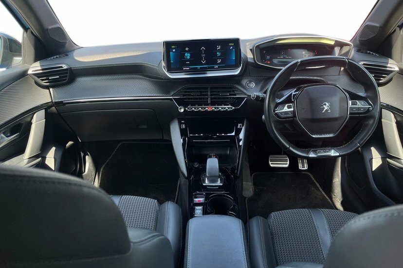 Peugeot e-208 50Kwh Gt Line Hatchback 136 Ps Blue #6