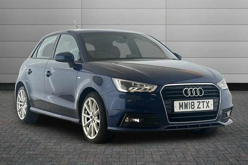 Audi A1 1.4 Tfsi S Line Sportback S Tronic Nav Blue