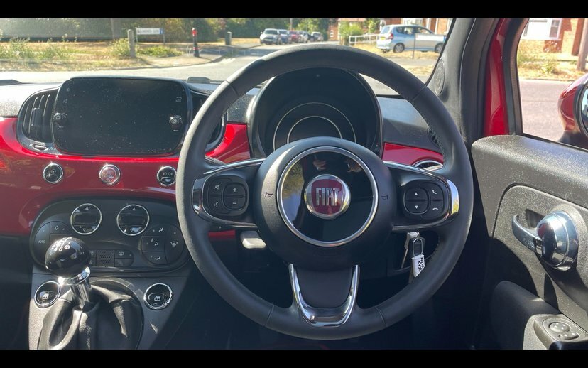 Fiat 500 1.0 Mhev Top Hatchback 70 Bhp Red #5