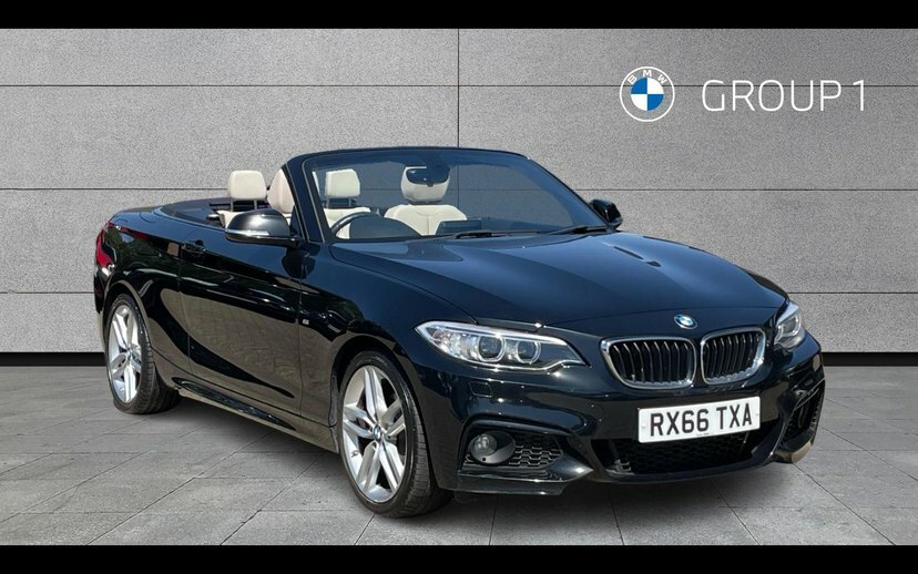 BMW 2 Series 1.5 218I M Sport Convertible 13 Black