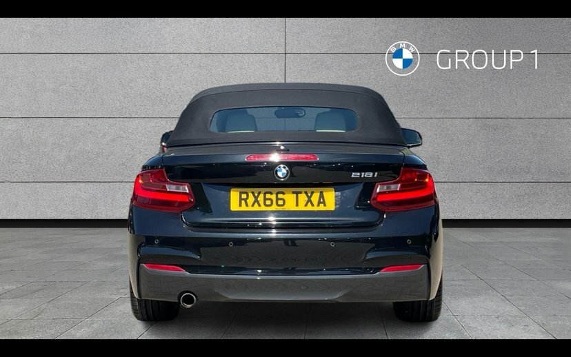 BMW 2 Series 1.5 218I Luxury Convertible Euro White #15