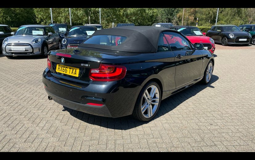 BMW 2 Series 1.5 218I Luxury Convertible Euro White #24