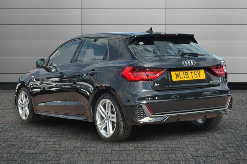 Audi A1 1.0 Tfsi 30 S Line Sportback 11 Black #3