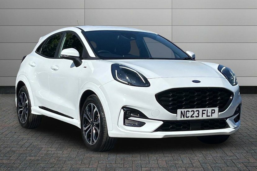 Ford Puma 1.0T Ecoboost Mhev St-line Suv Hybrid M White
