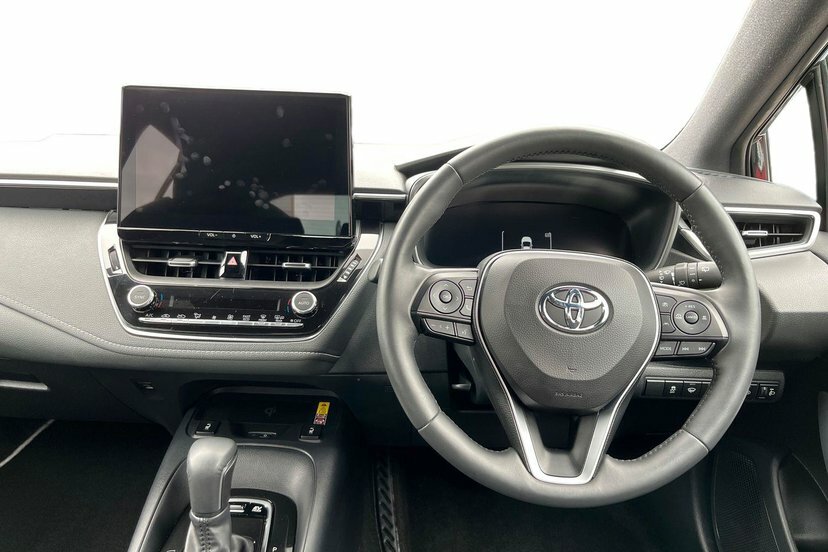 Toyota Corolla 1.8 Vvt-h Icon Hatchback Hybrid Cvt 14 Black #6