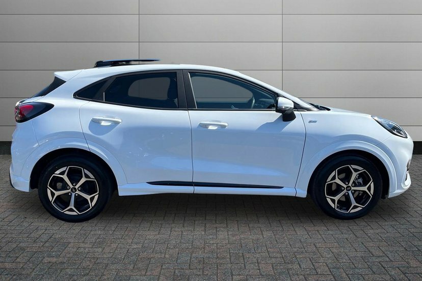 Ford Puma 1.0T Ecoboost Mhev St-line Suv Hybrid M White #4