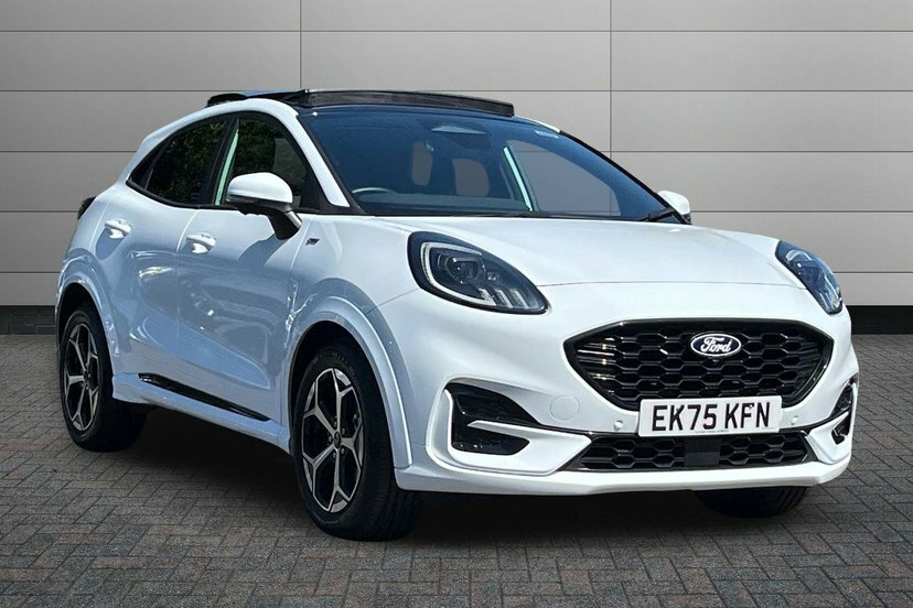 Ford Puma 1.0T Ecoboost Mhev St-line Suv Hybrid M White