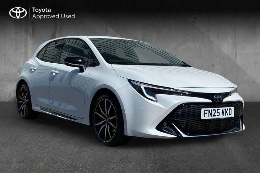 Toyota Corolla 2.0 Vvt-h Gr Sport Hatchback Hybrid Cvt White