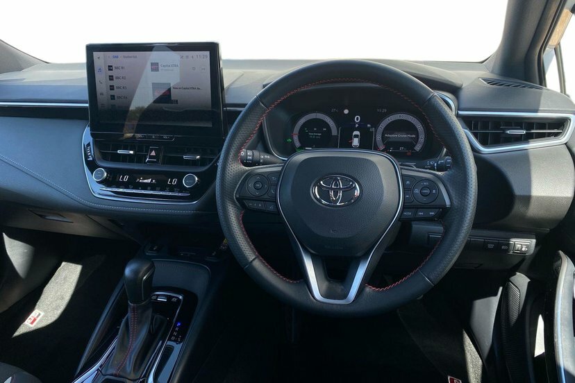 Toyota Corolla 2.0 Vvt-h Gr Sport Hatchback Hybrid Cvt White #6