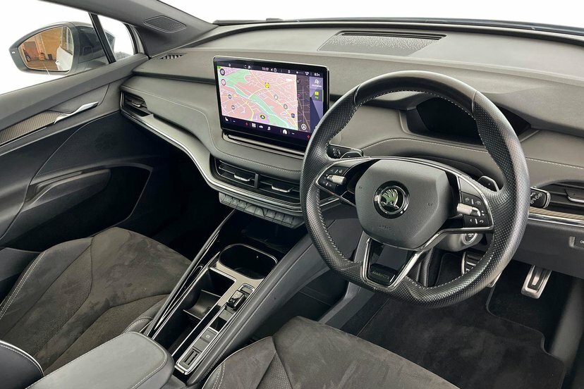 Skoda ENYAQ Iv 82Kwh 80X Sportline Suv 4Wd White #6
