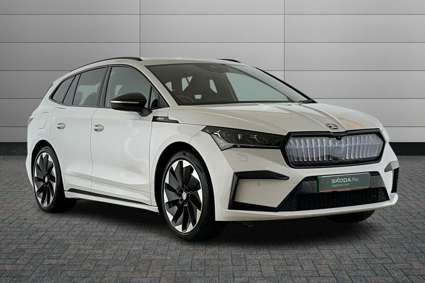 Skoda ENYAQ Iv 82Kwh 80X Sportline Suv 4Wd White