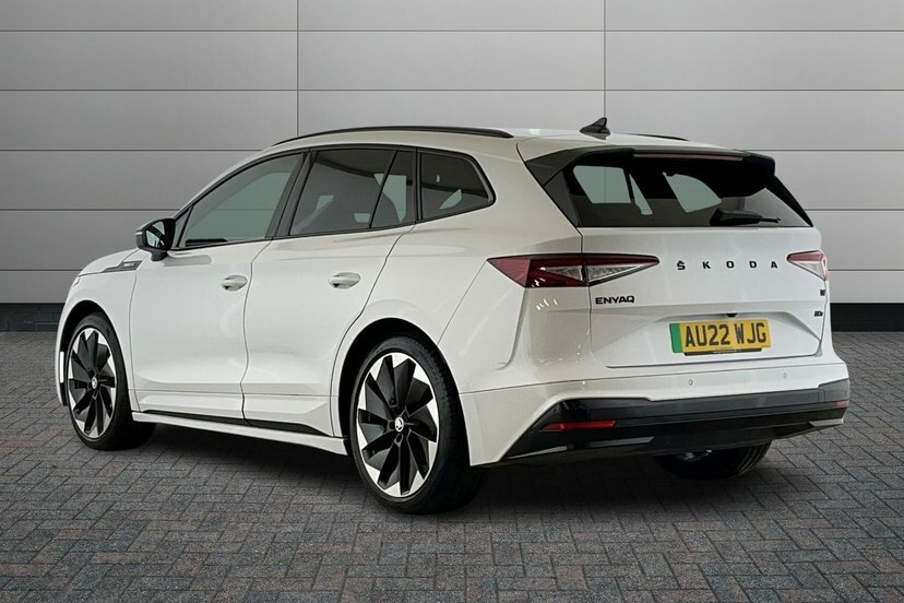 Skoda ENYAQ Iv 82Kwh 80X Sportline Suv 4Wd White #3