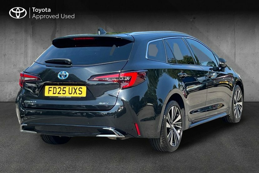 Toyota Corolla 1.8 Vvt-h Design Touring Sports Hybrid Black #2