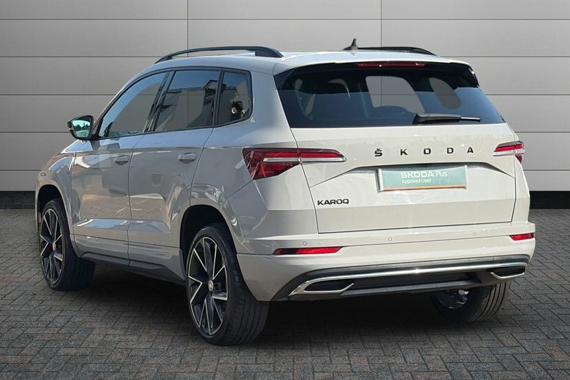 Skoda Karoq 1.5 Tsi Act Sportline Suv Dsg 150 Ps Grey #3