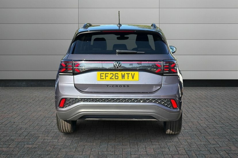 Volkswagen T-Cross 1.5 Tsi Black Edition Dsg White #12