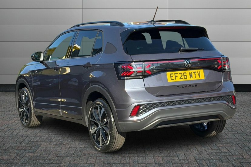 Volkswagen T-Cross 1.5 Tsi Black Edition Suv Dsg 150 Ps Grey #3