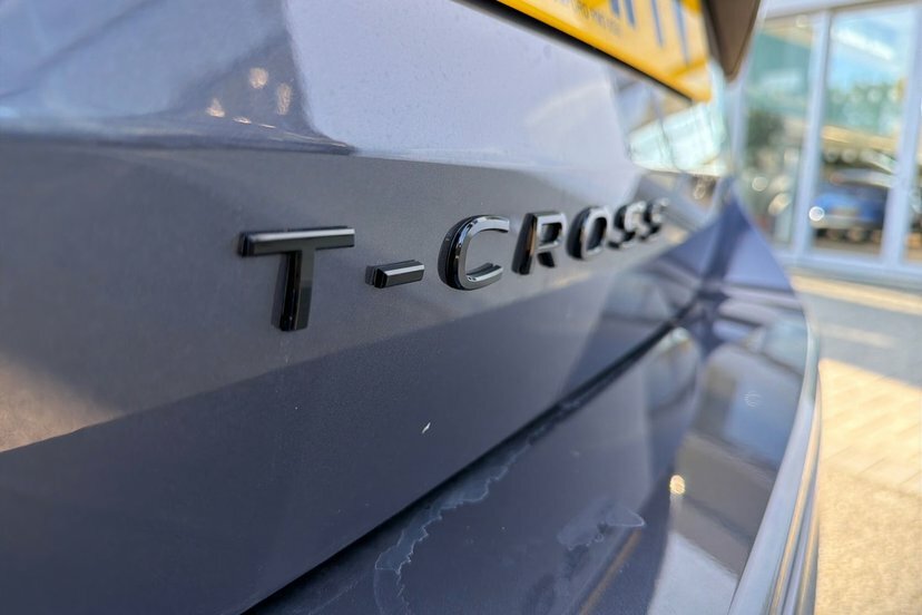 Volkswagen T-Cross 1.5 Tsi Black Edition Dsg White #16
