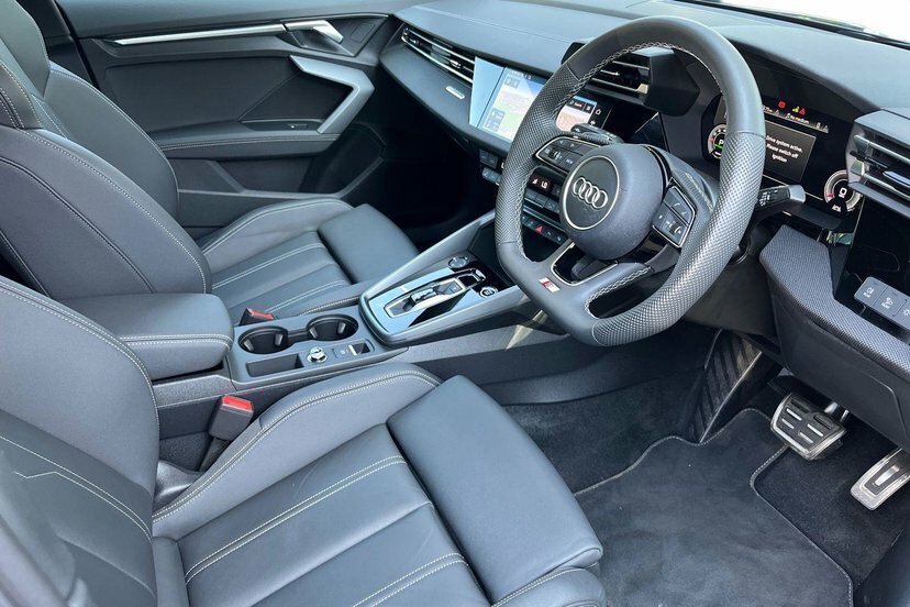 Audi A3 2.0 Tdi 35 Sport Sportback S Tronic Euro 6 5-Door Blue #6