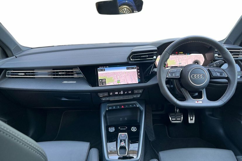 Audi A3 2.0 Tdi 35 Sport Sportback S Tronic Euro 6 5-Door Blue #9