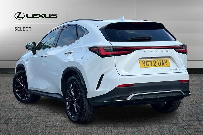 Lexus NX 2.5 450H 18.1Kwh F Sport Suv Plug-in H White #3