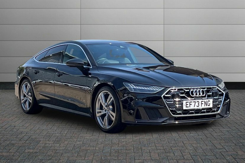 Audi A7 2.0 Tdi 40 S Line Sportback S Tronic Qu Black