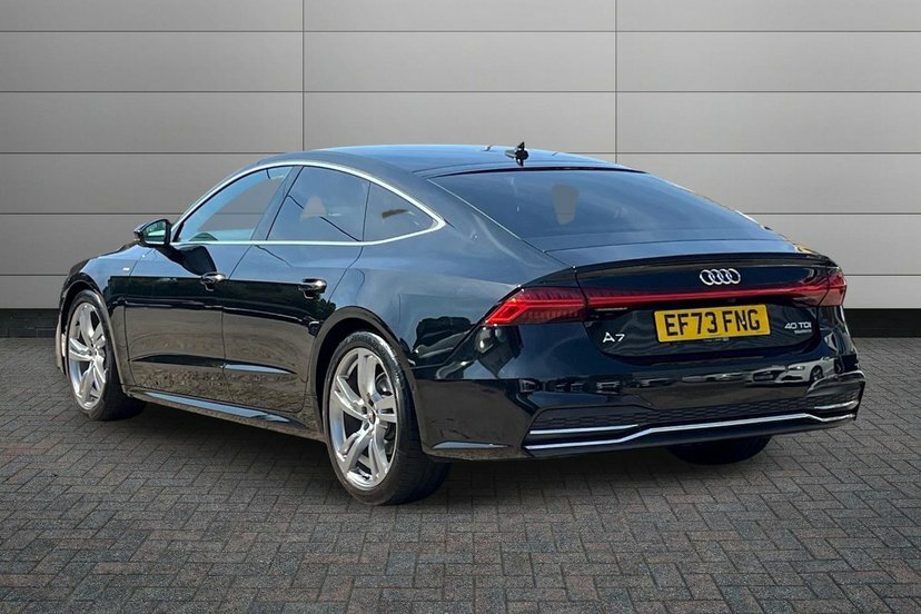 Audi A7 2.0 Tdi 40 S Line Sportback S Tronic Qu EF73FNG Black #3