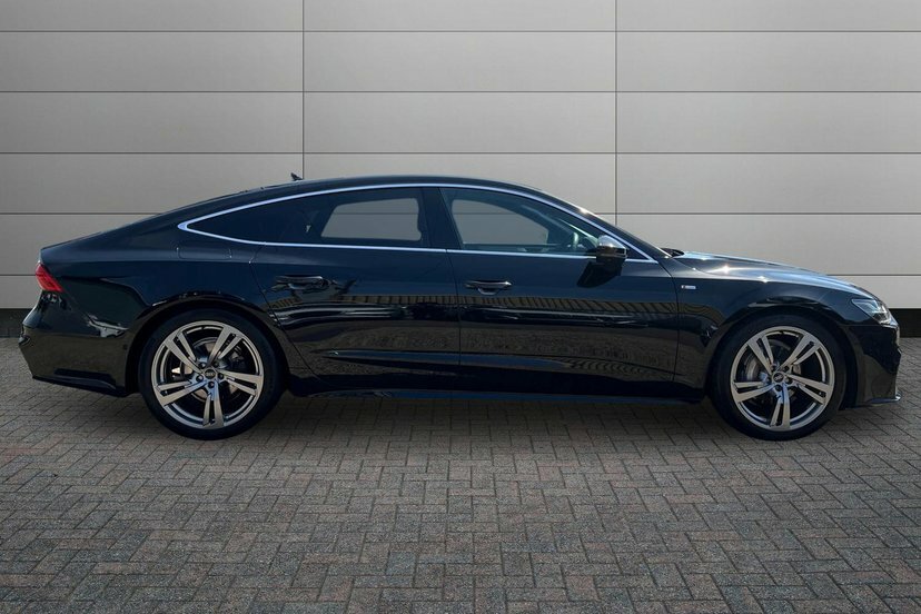 Audi A7 2.0 Tdi 40 S Line Sportback S Tronic Qu EF73FNG Black #4